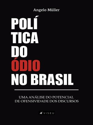 cover image of Política do ódio no Brasil